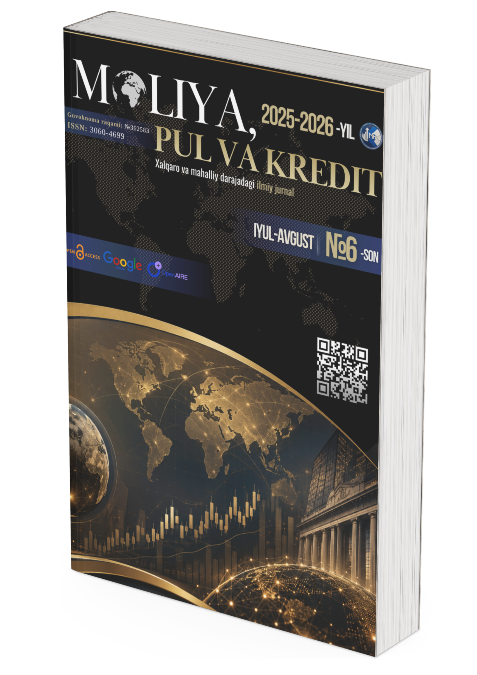 					View Vol. 6 No. 2 (2026): MOLIYA, PUL VA KREDIT
				