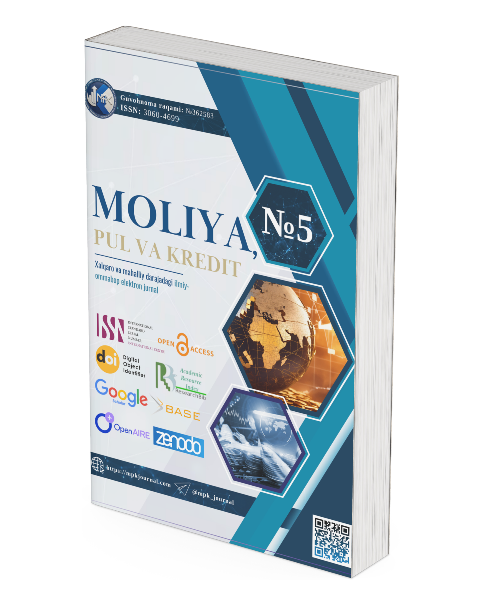 					View Vol. 5 (2025): MOLIYA, PUL VA KREDIT
				