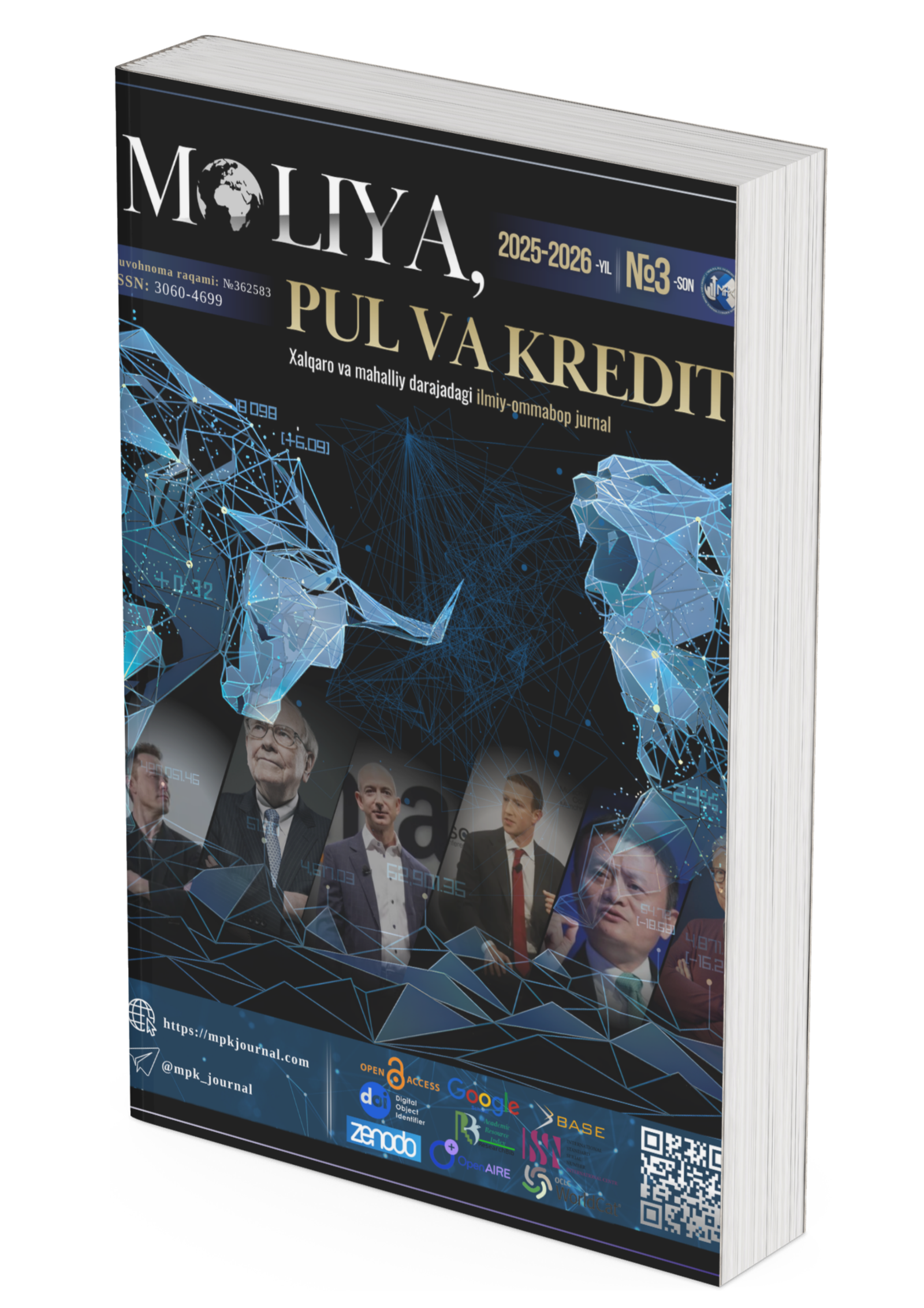 					View Vol. 3 No. 2 (2026): MOLIYA, PUL VA KREDIT
				